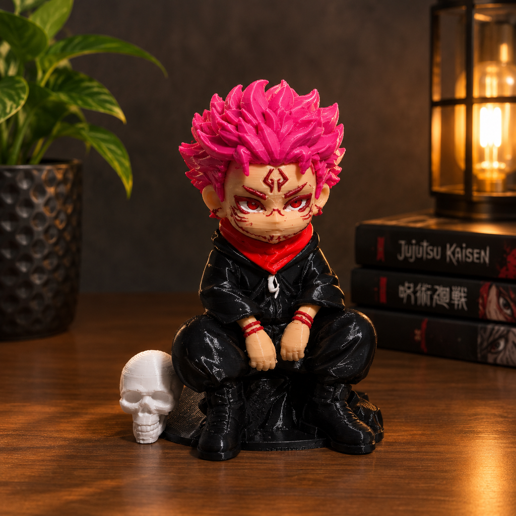 Sukuna Chibi Anime Figure