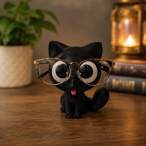 Cute Cat Eyeglass Holder
