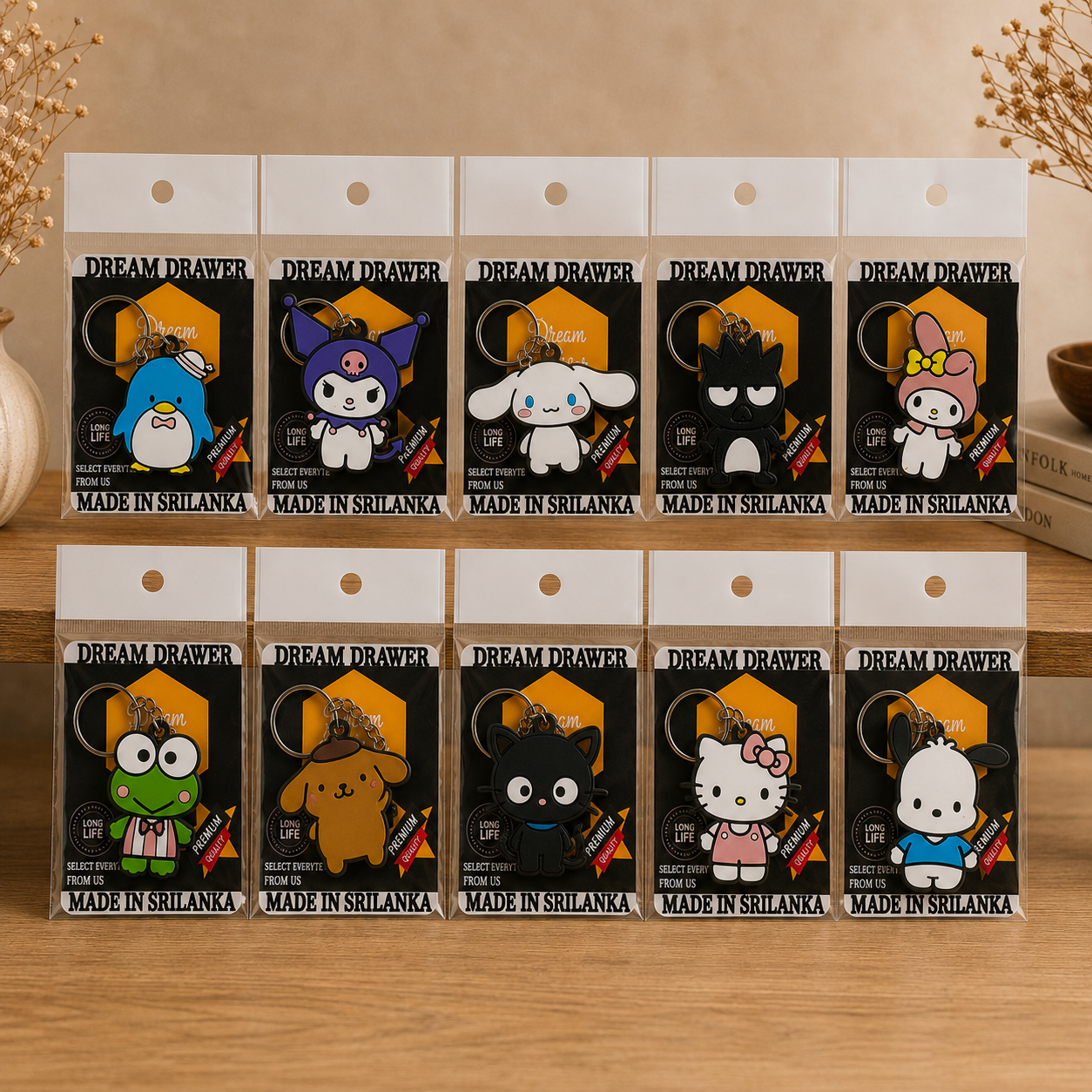 Sanrio Friends Keychains