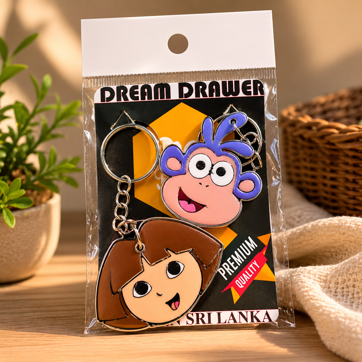 Dora & Boots Keychain