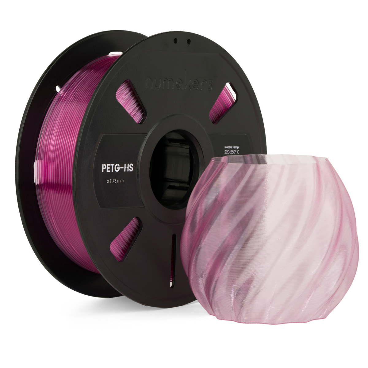 NUMAKERS PETG Translucent Filament - 11