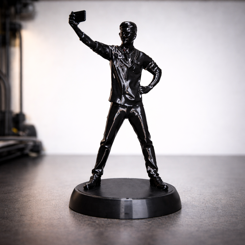 Thalapathy Vijay Selfie Pose Figurine