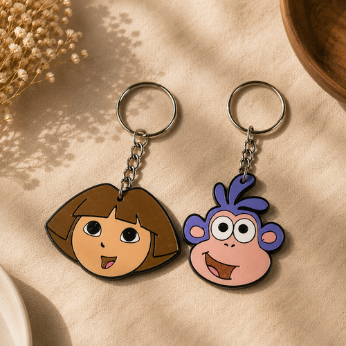 Dora & Boots Keychain
