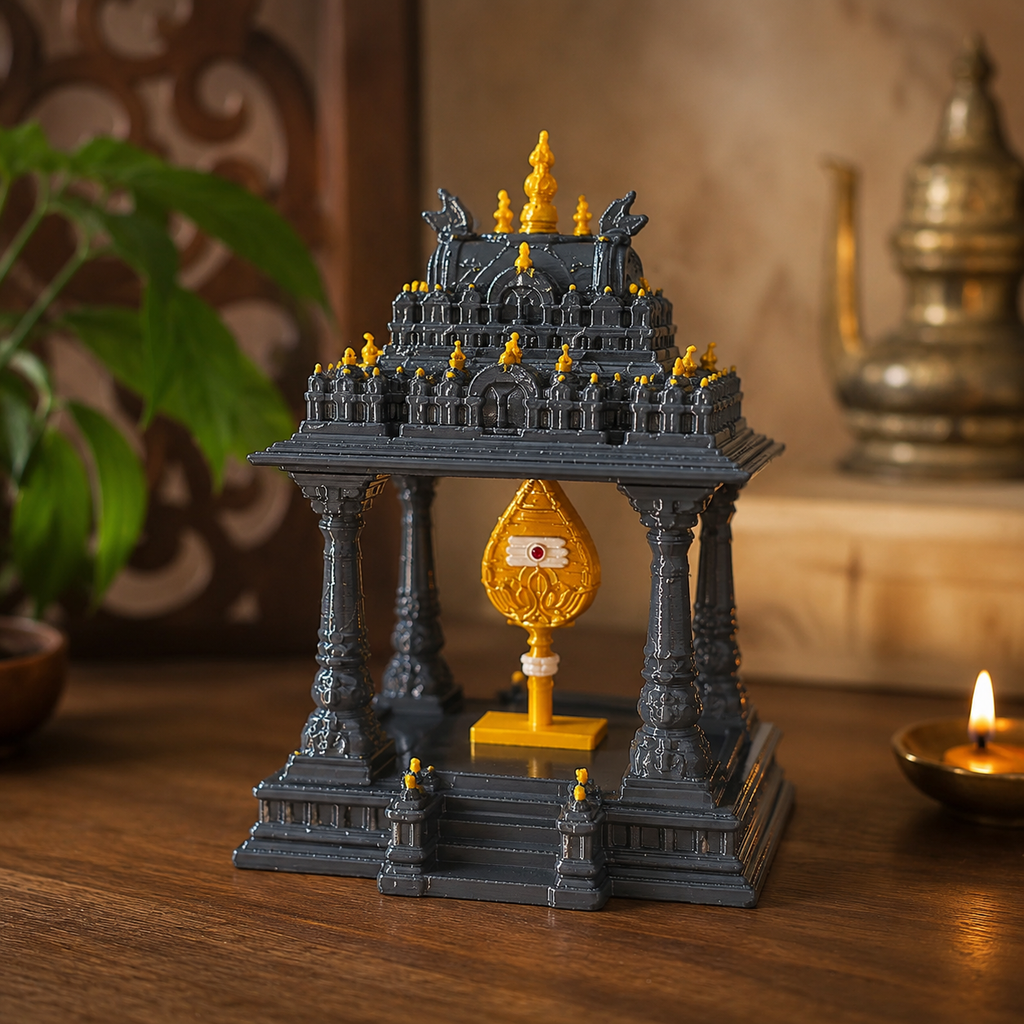 Temple Mandir Model with Vel