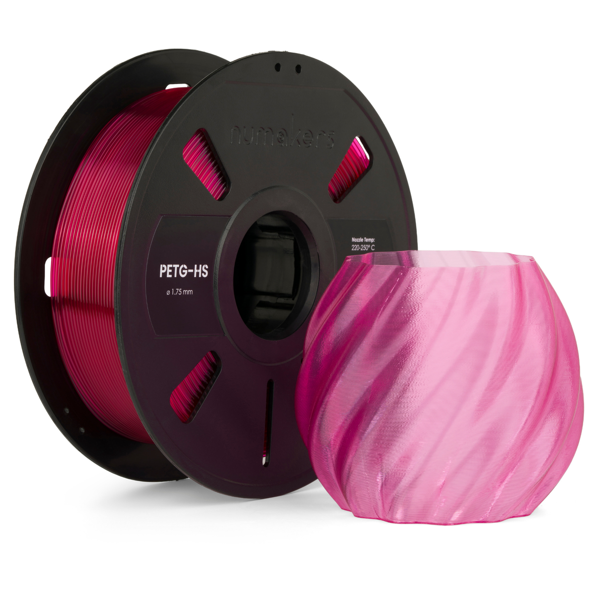 NUMAKERS PETG Translucent Filament - 15