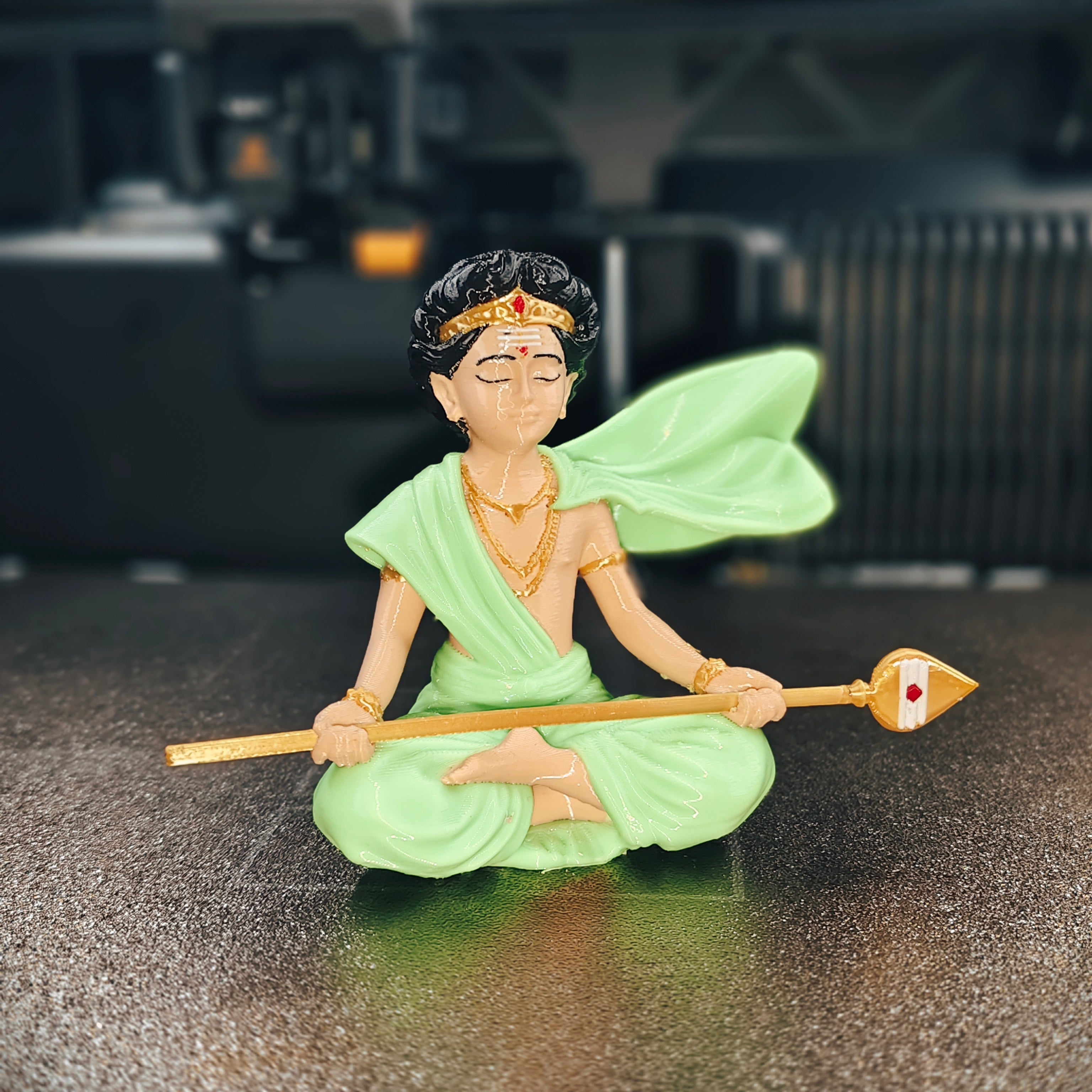 Meditative Murugan Figurine