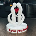 Forever Love Couple Statue