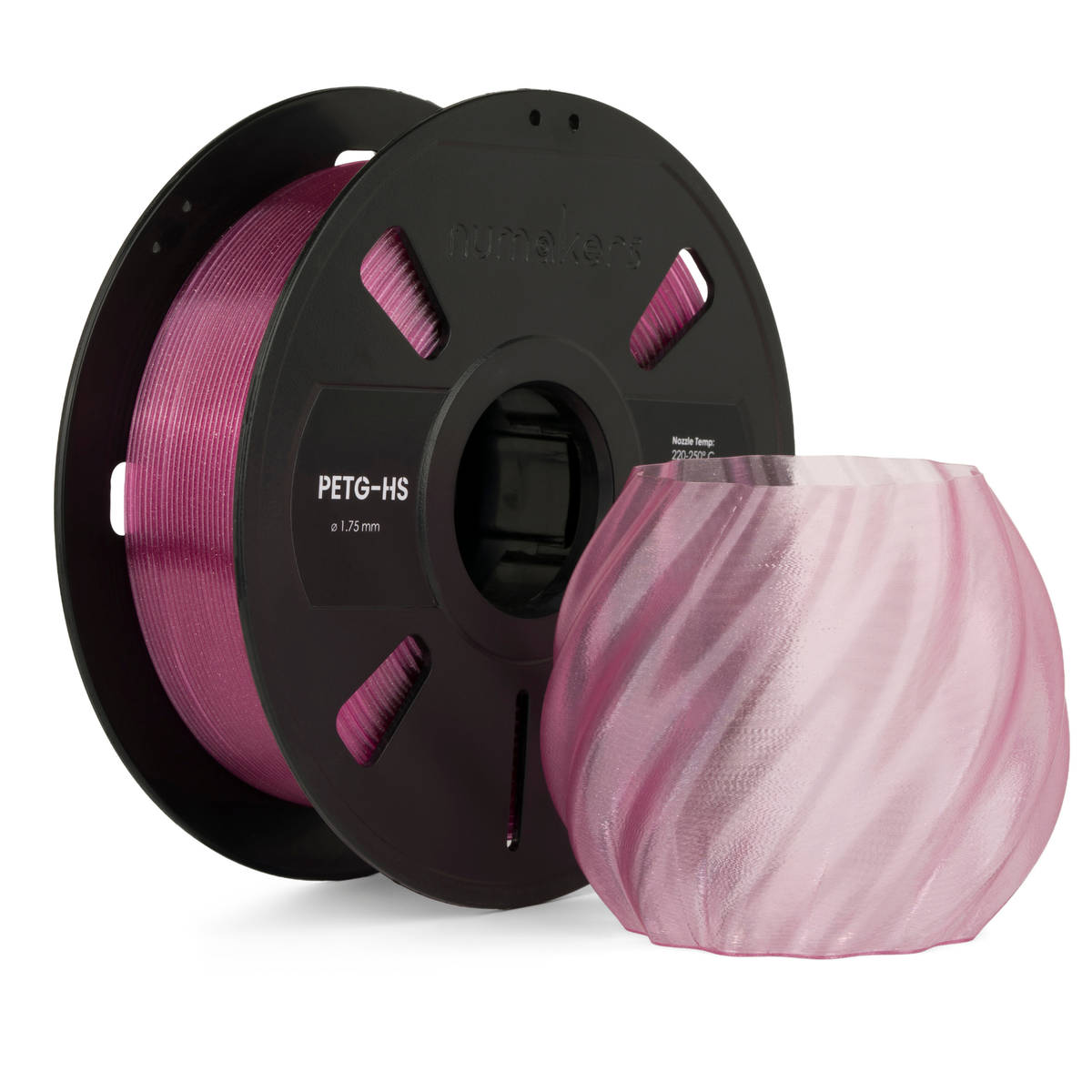 NUMAKERS PETG Translucent Filament - 13