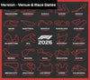 2026 Formula 1 Calendar F1