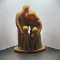 Modern Family Sculpture(2 Kids)