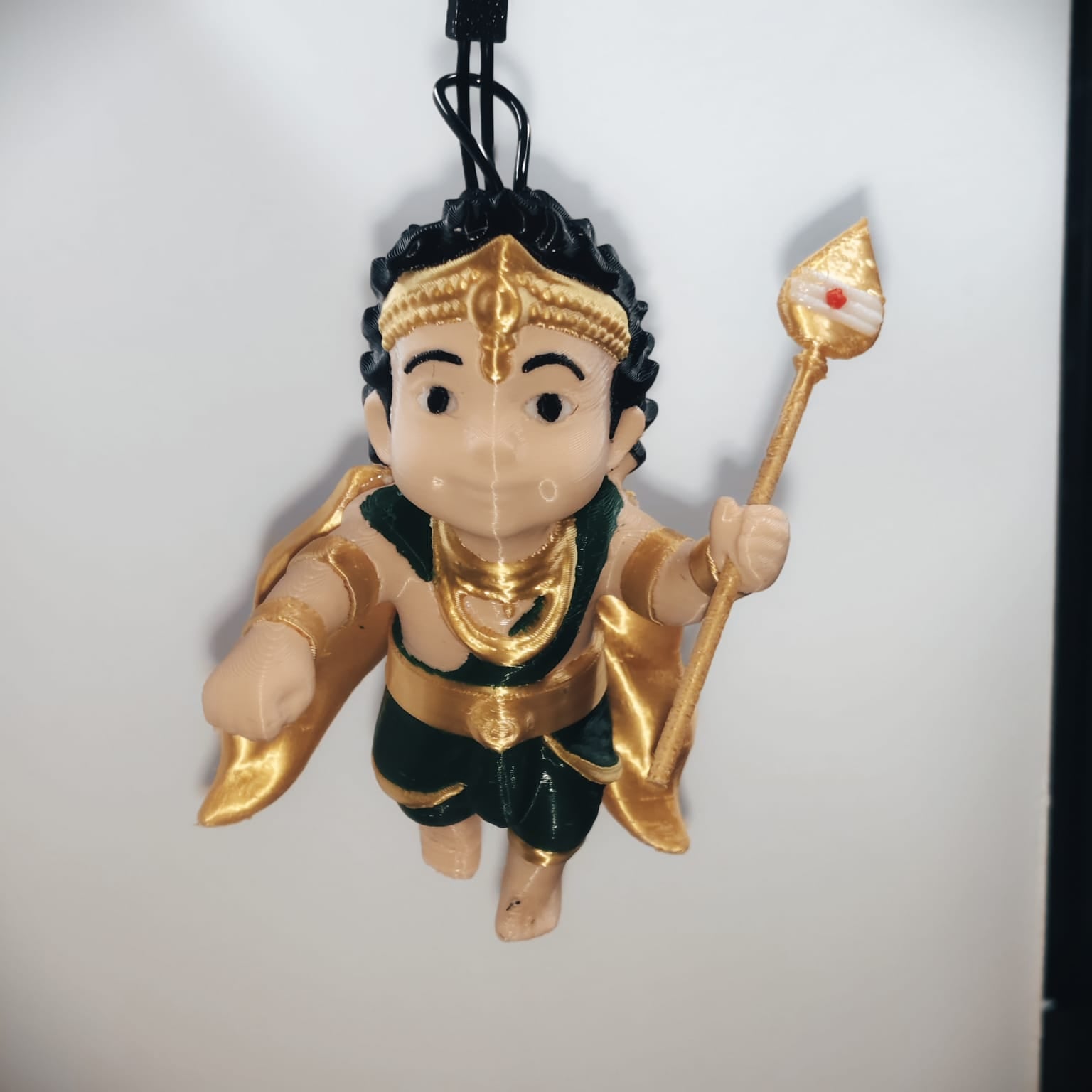 Flying Murugan Car Figurine