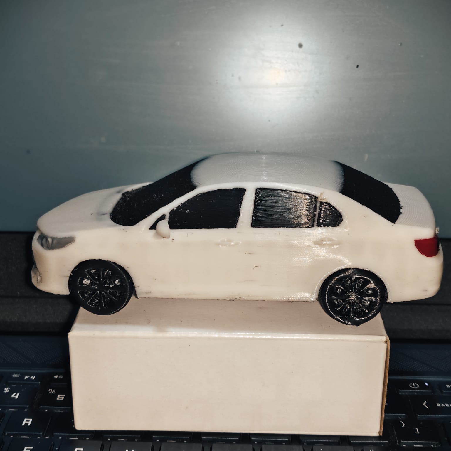 Toyota Axio 3D Printed Miniature Model