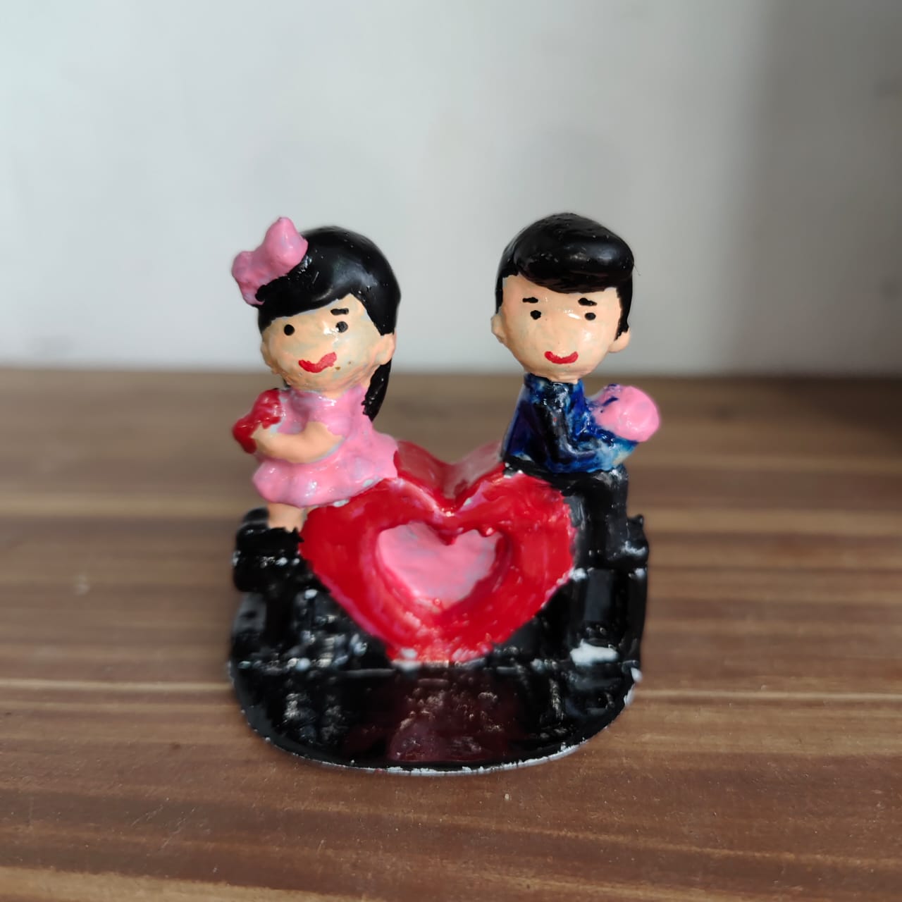 Romantic Couple Bike Decoration