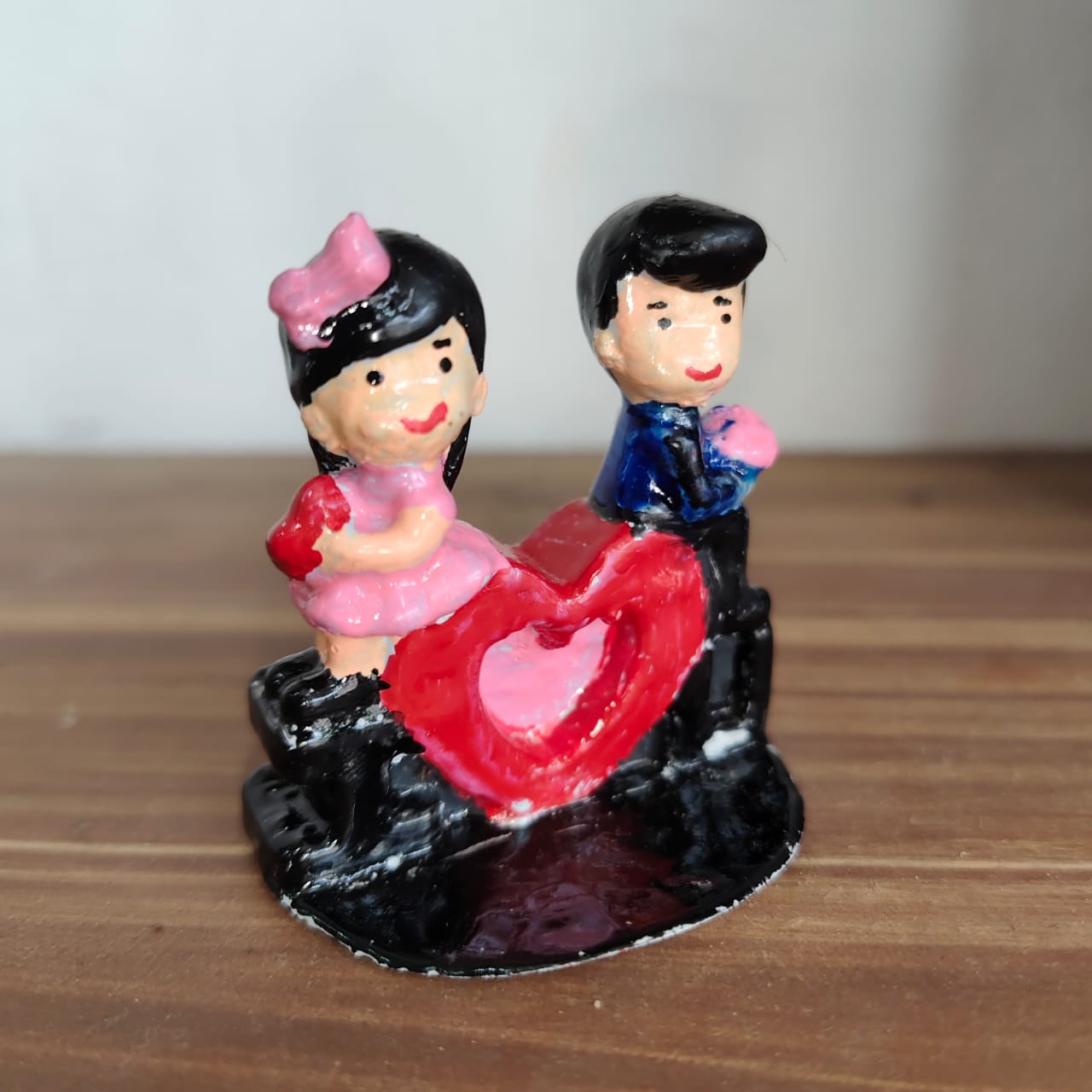 Romantic Couple Bike Decoration